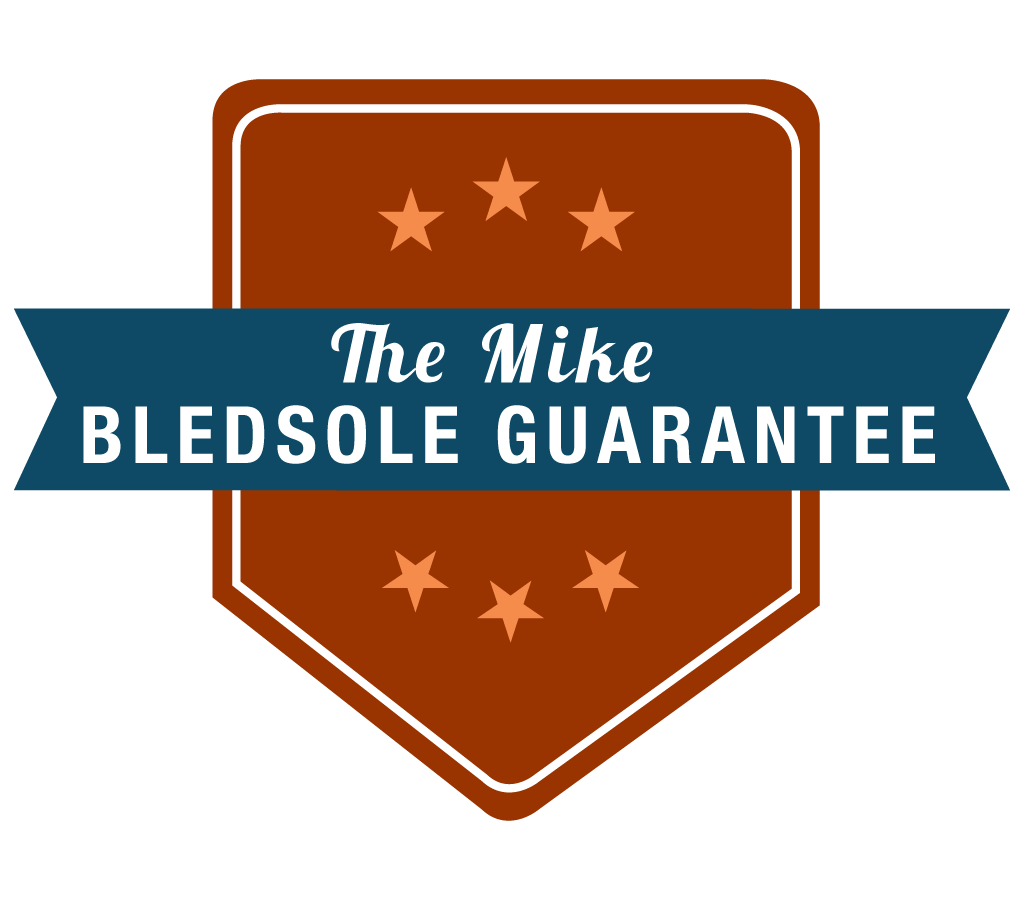 The-Mike-Bledsole-Guarantee-Badge-Logo